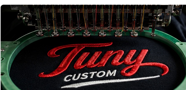 Custom embroidery service